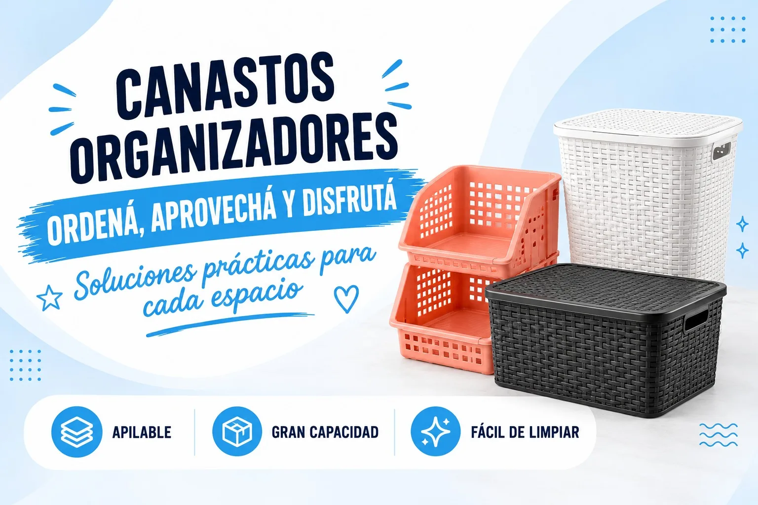 ¡Chau quilombo! Claves para ordenar tus espacios y vivir más tranqui